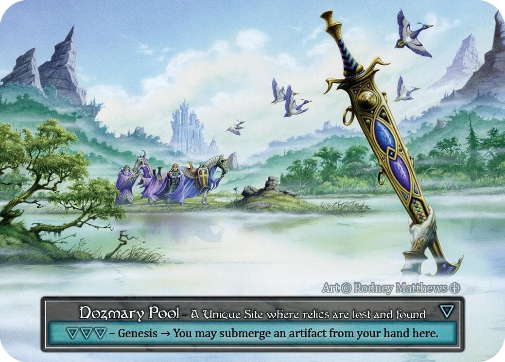 Dozmary Pool (Foil) — Arthurian Legends card