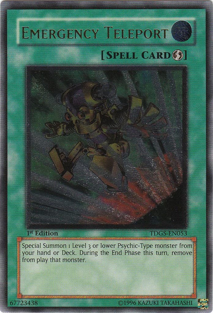 Emergency Teleport (UTR) — The Duelist Genesis card
