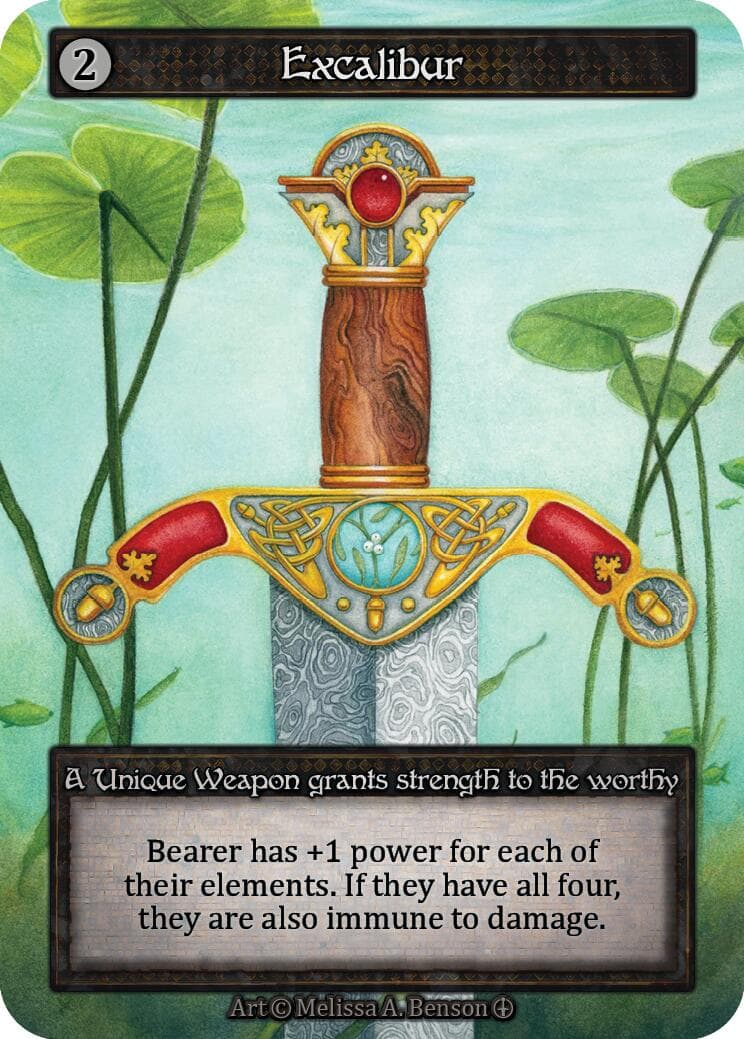 Excalibur — Arthurian Legends card