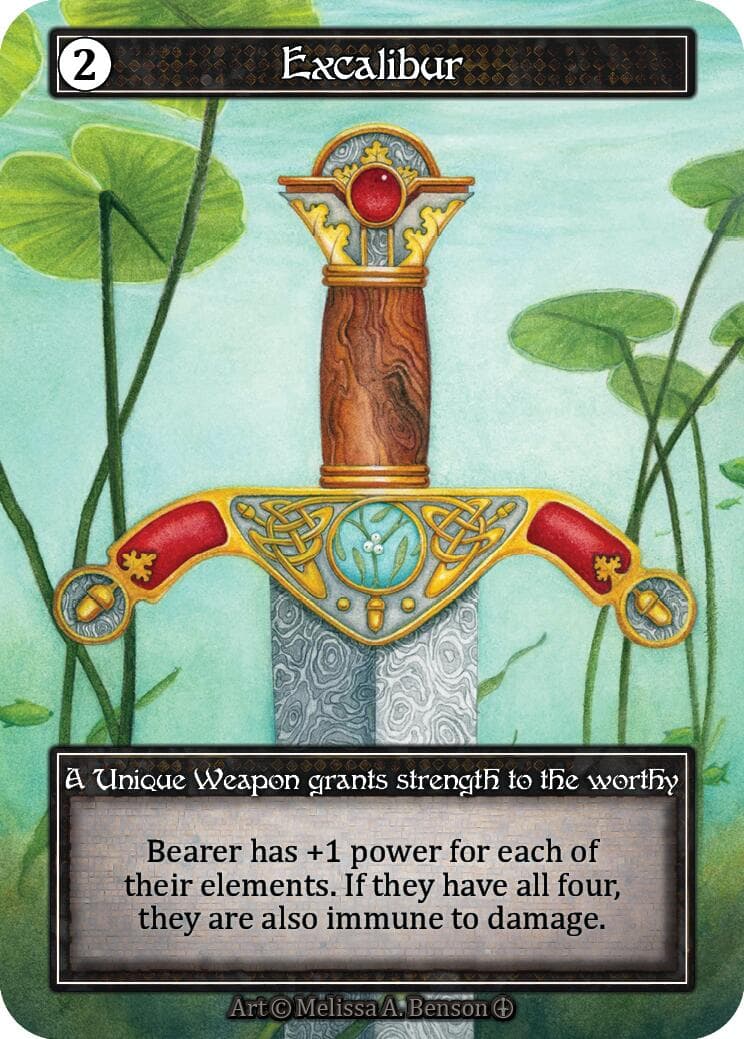 Excalibur (Foil) — Arthurian Legends card