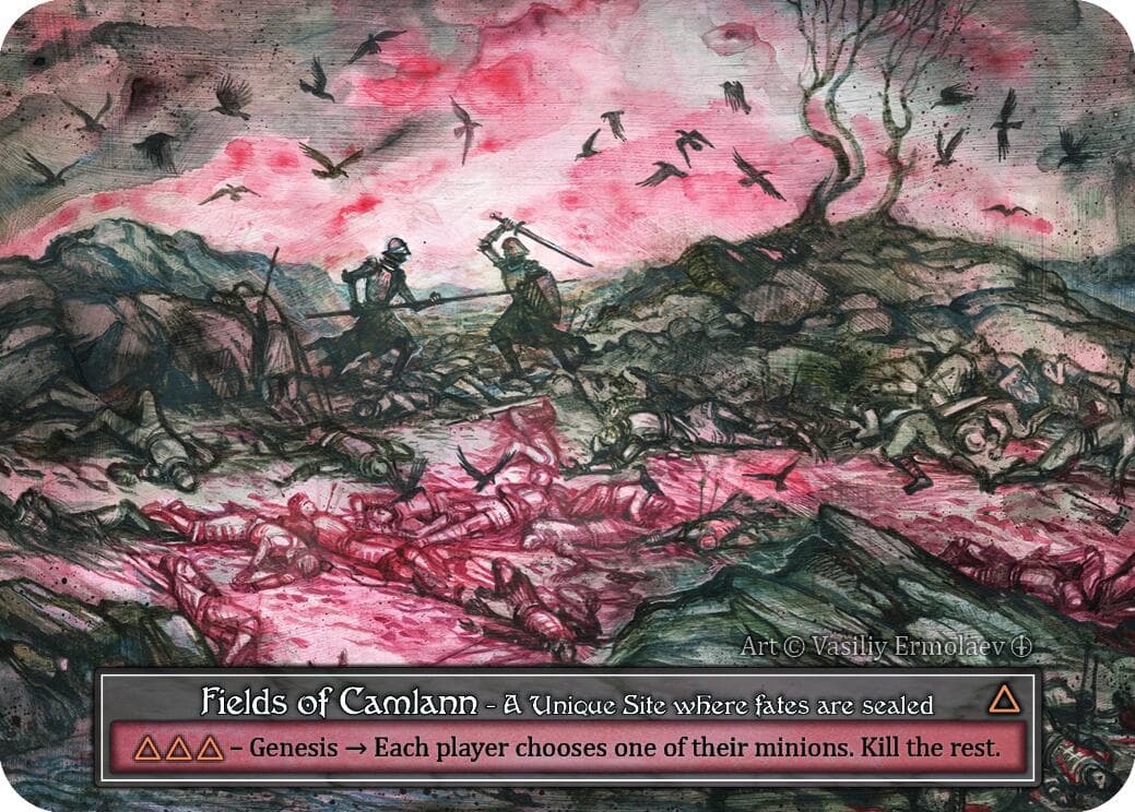 Fields of Camlann (Foil) — Arthurian Legends card