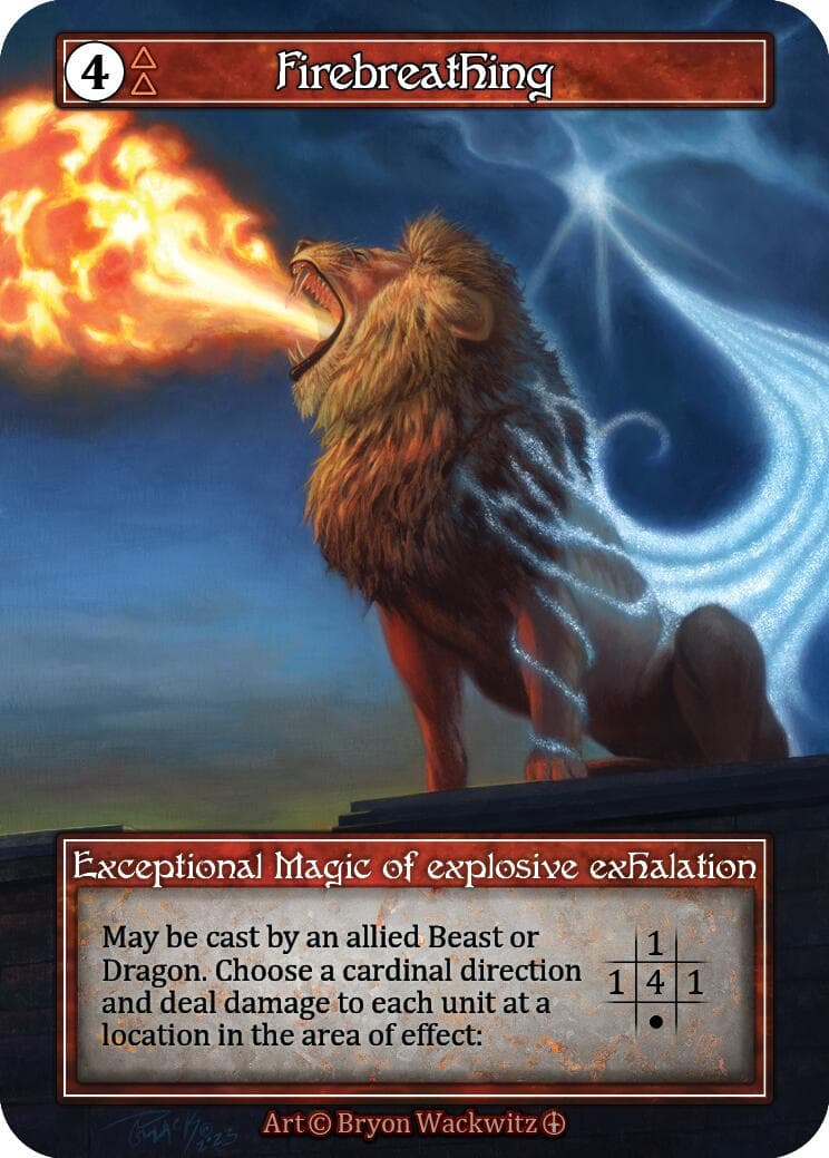 Firebreathing (Foil) — Arthurian Legends card