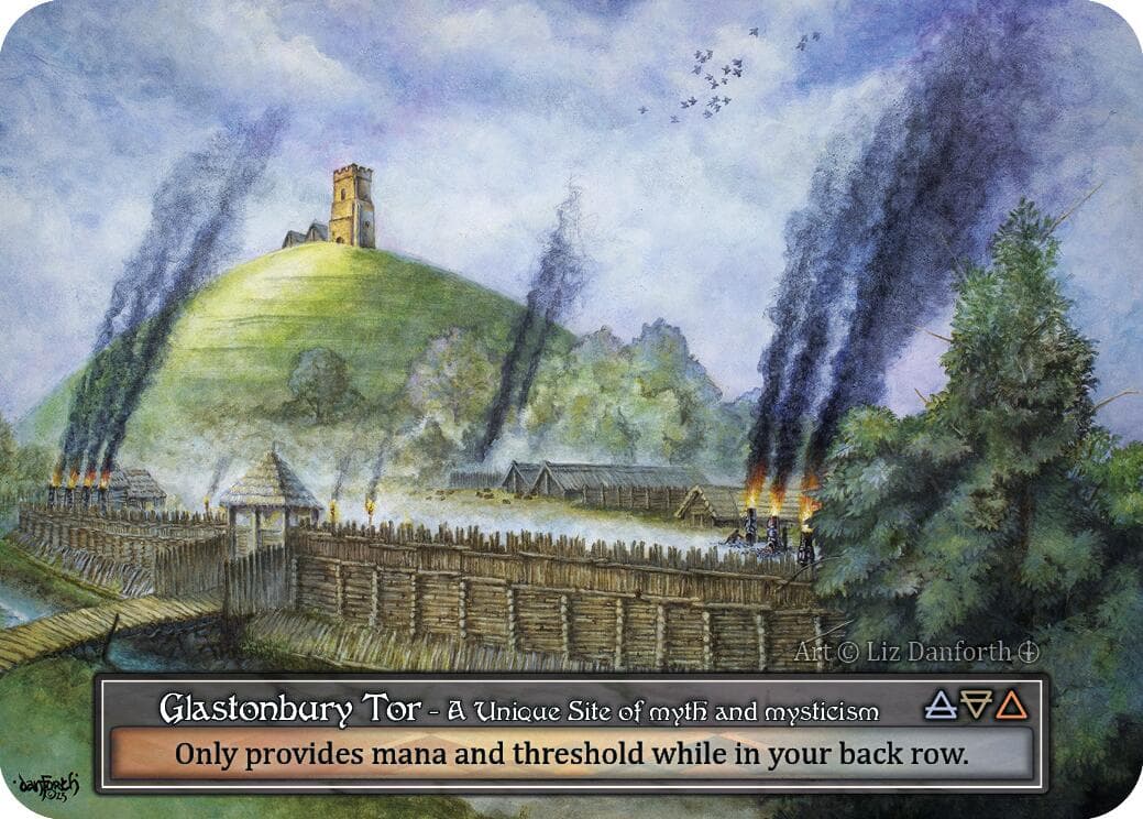 Glastonbury Tor (Foil) — Arthurian Legends card