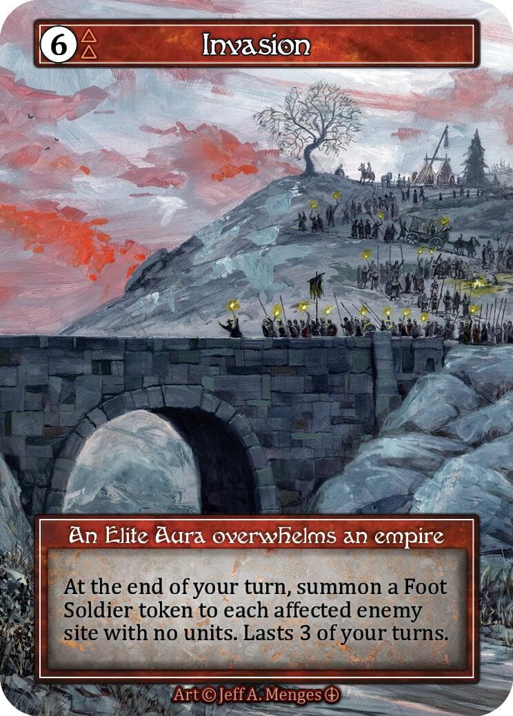 Invasion (Foil) — Arthurian Legends card