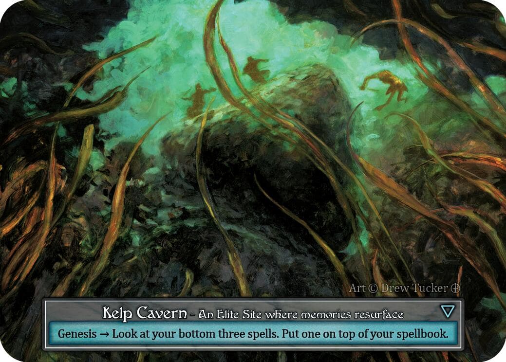 Kelp Cavern (Foil) — Arthurian Legends card