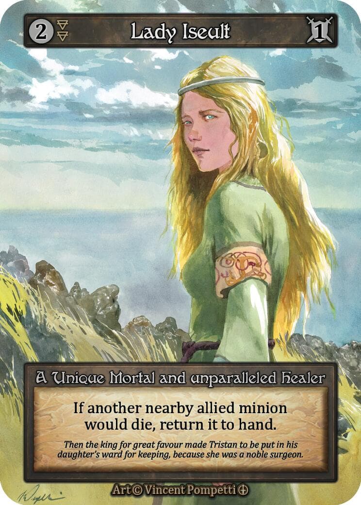 Lady Iseult — Arthurian Legends card