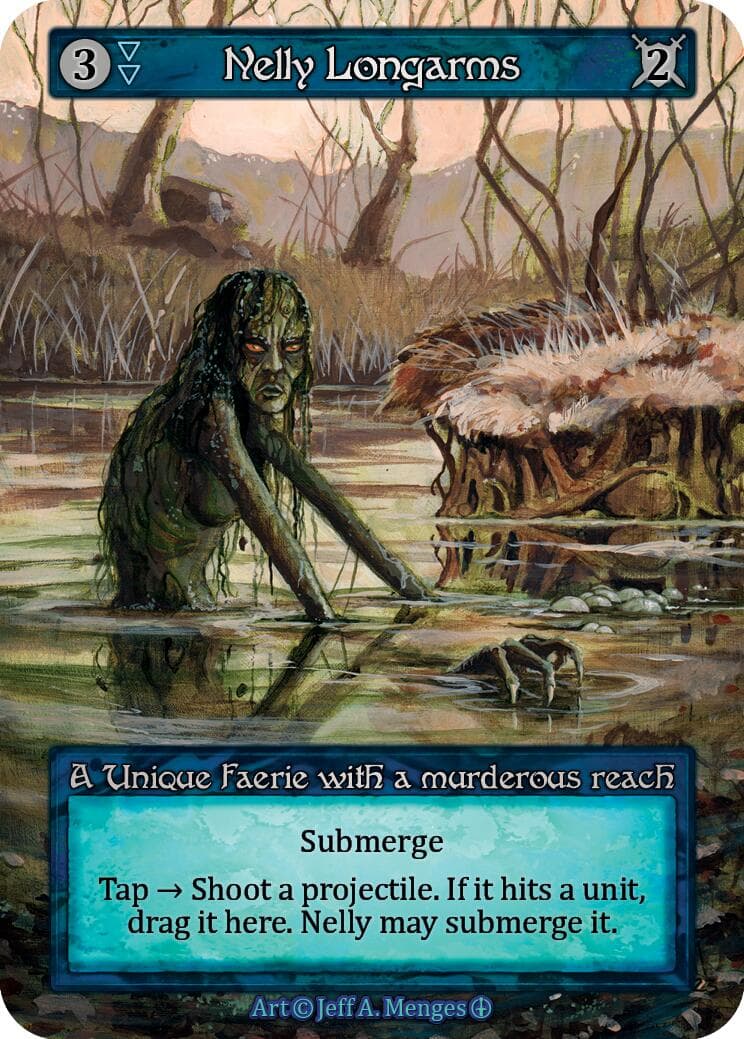 Nelly Longarms — Arthurian Legends card