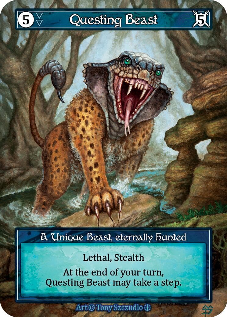 Questing Beast (Foil) — Arthurian Legends card