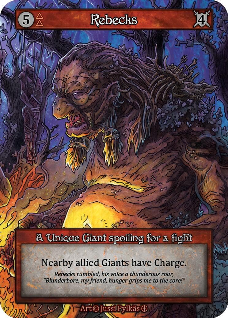 Rebecks — Arthurian Legends card