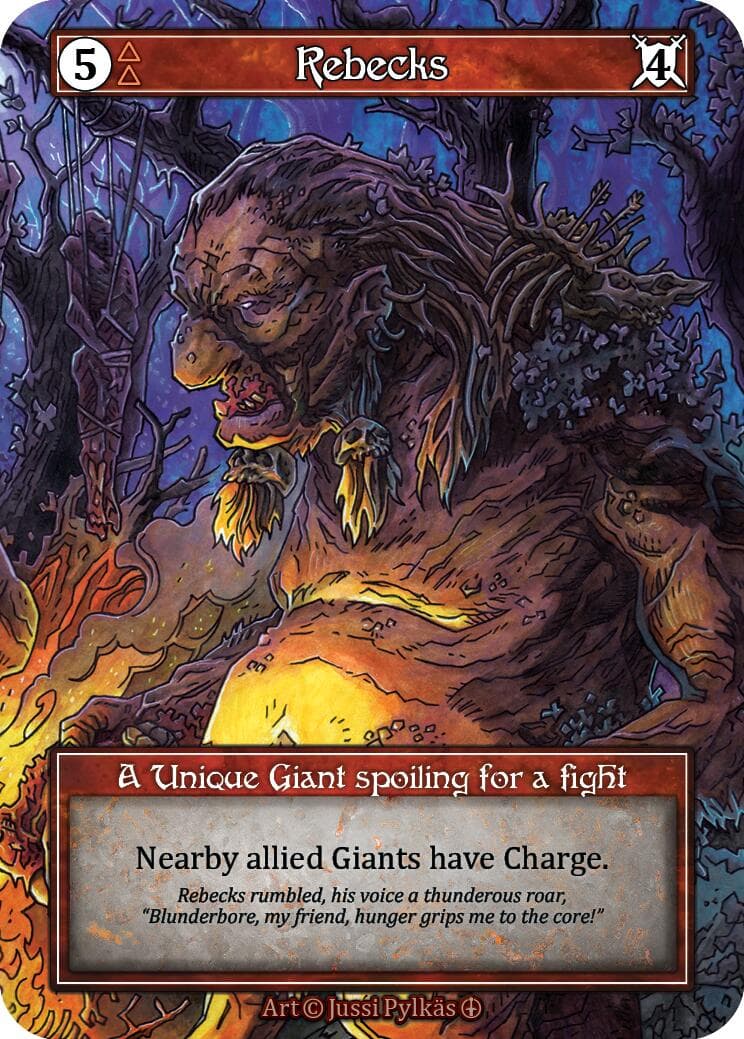 Rebecks (Foil) — Arthurian Legends card
