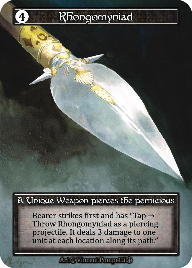 Rhongomyniad (Foil) — Arthurian Legends card