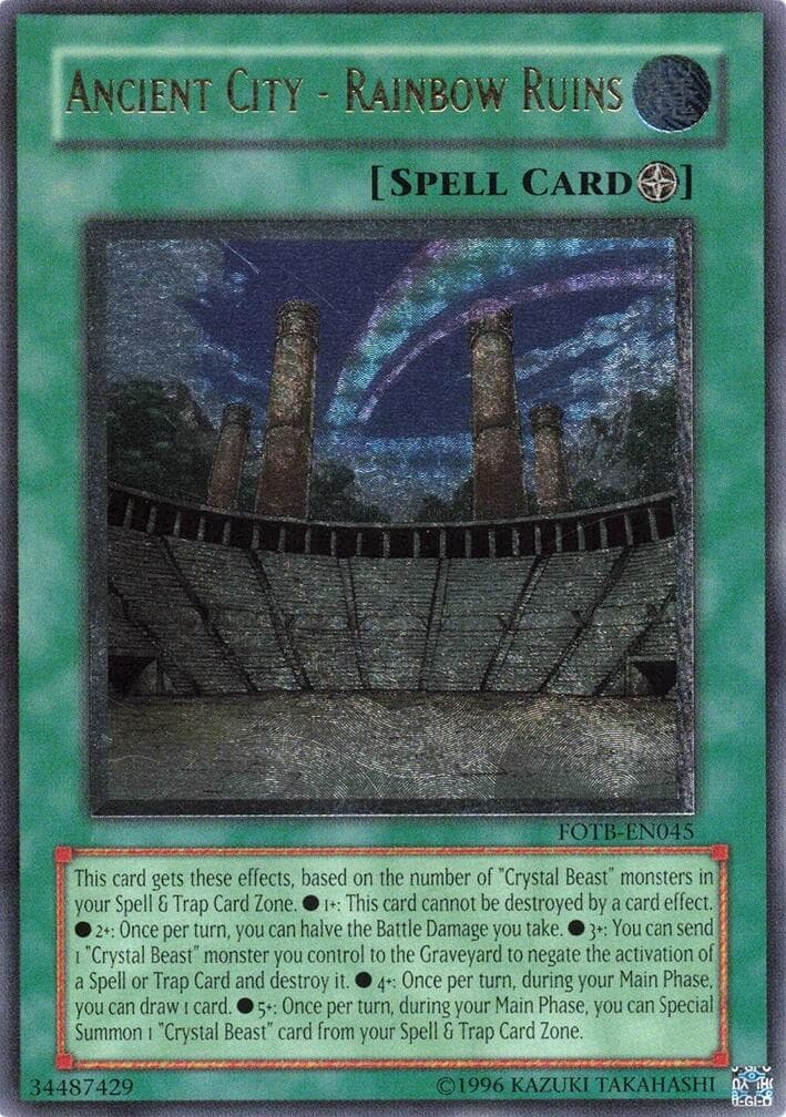 Ancient City - Rainbow Ruins (UTR) — Force of the Breaker card