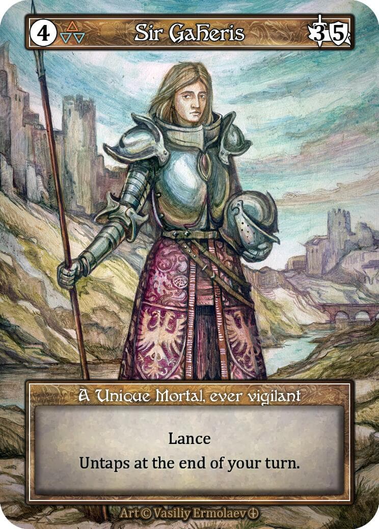 Sir Gaheris (Foil) — Arthurian Legends card