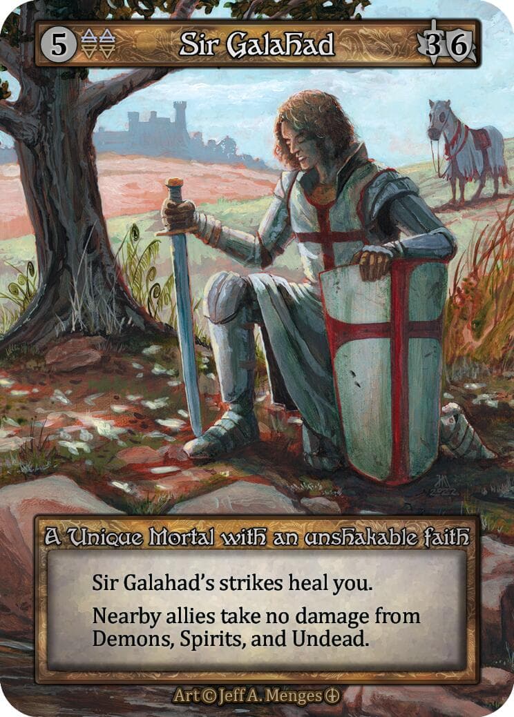 Sir Galahad — Arthurian Legends card