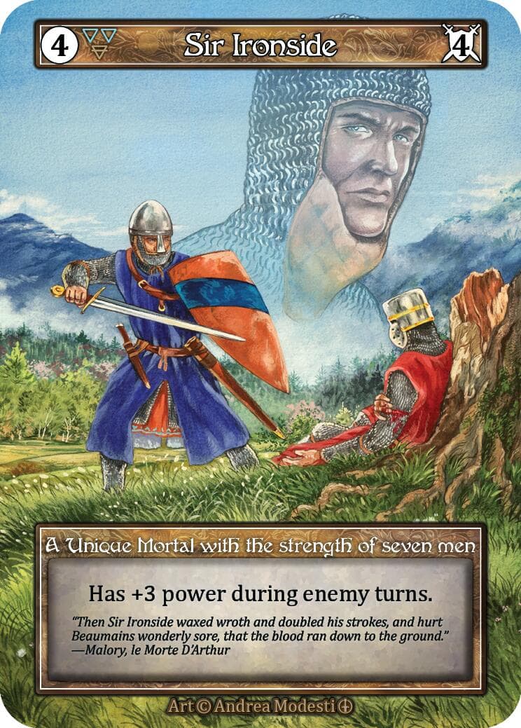Sir Ironside (Foil) — Arthurian Legends card