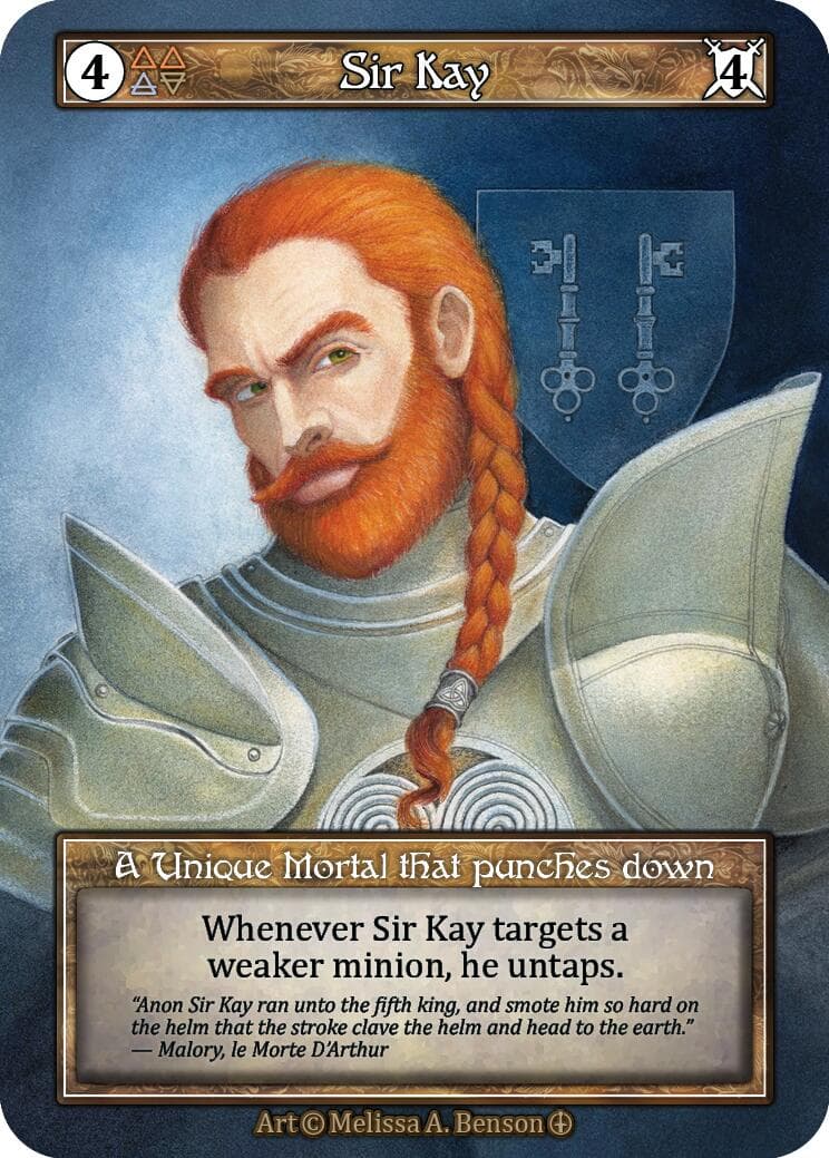 Sir Kay (Foil) — Arthurian Legends card