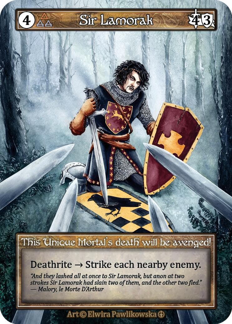 Sir Lamorak (Foil) — Arthurian Legends card