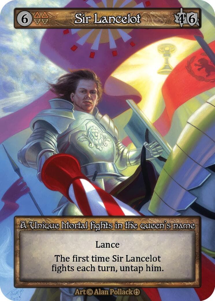 Sir Lancelot — Arthurian Legends card