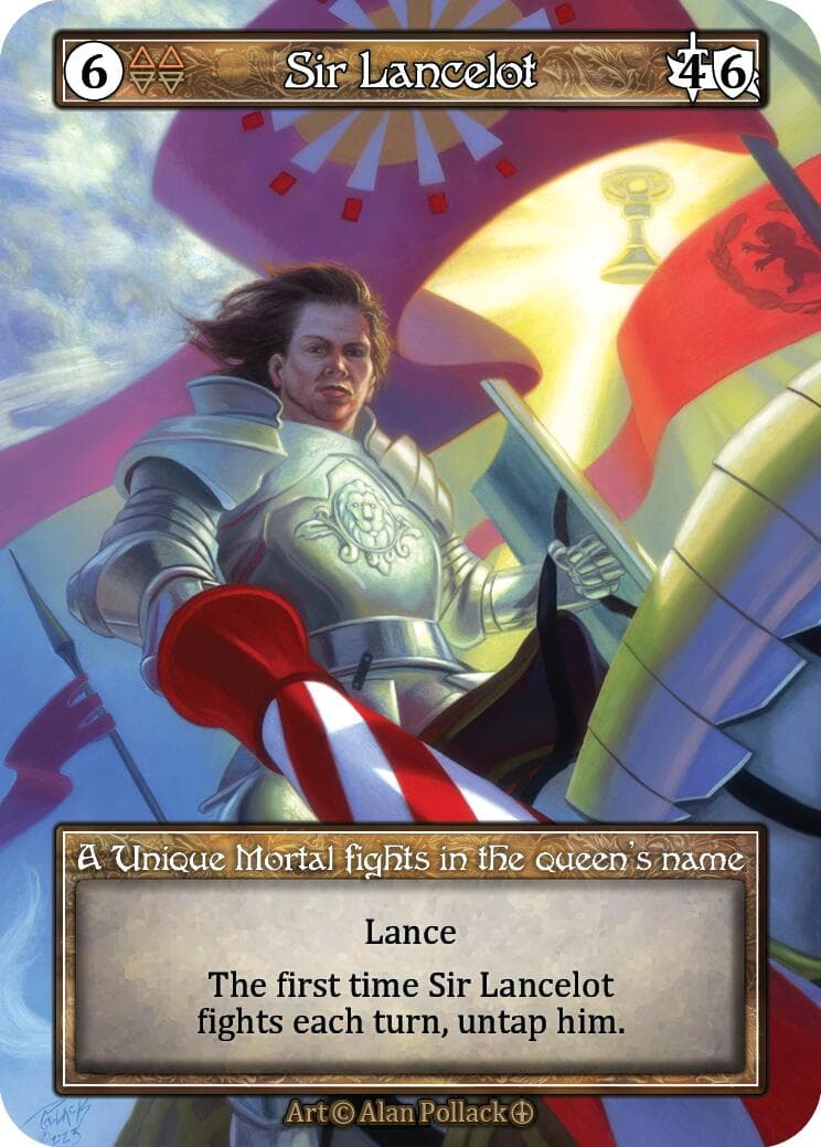 Sir Lancelot (Foil) — Arthurian Legends card