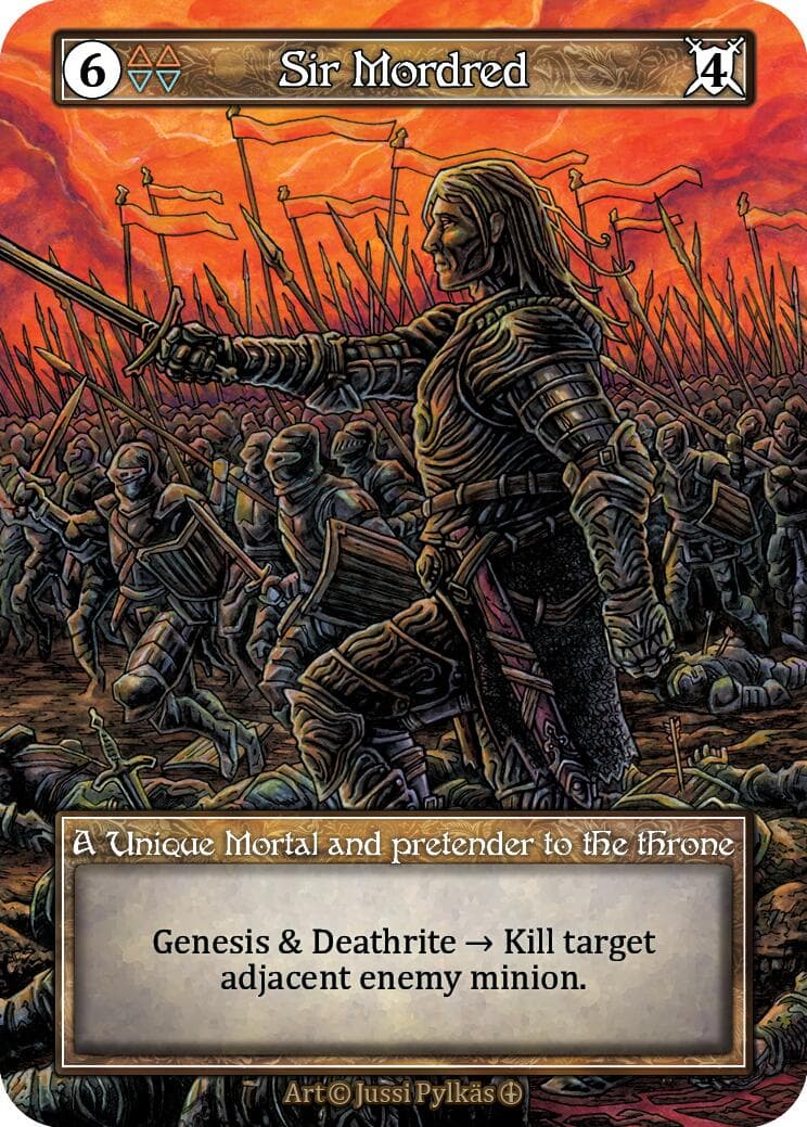 Sir Mordred (Foil) — Arthurian Legends card