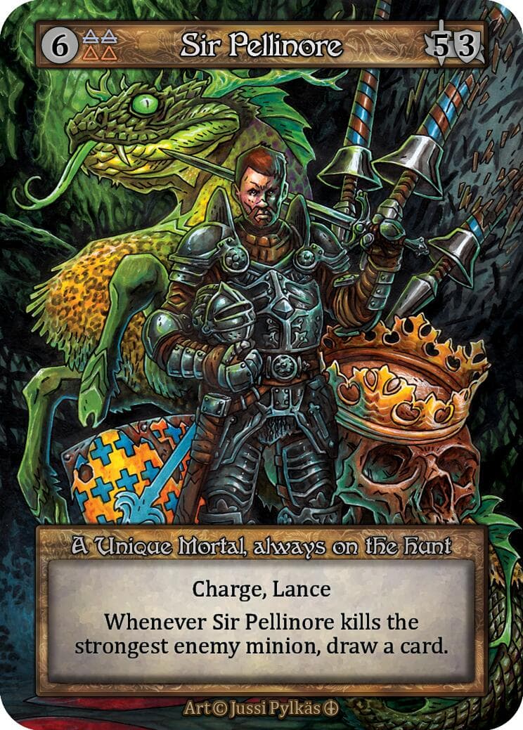 Sir Pellinore — Arthurian Legends card