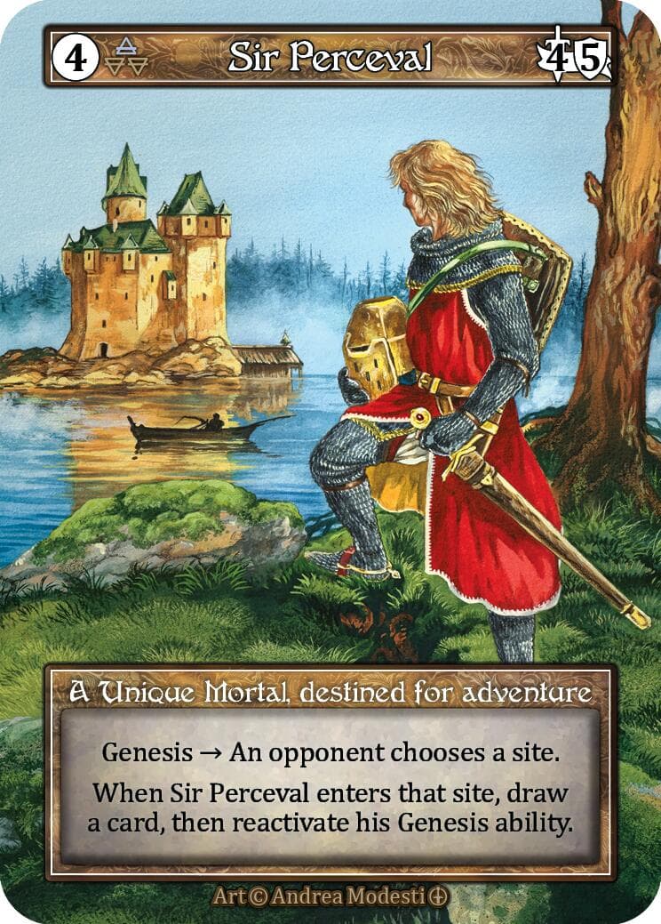 Sir Perceval (Foil) — Arthurian Legends card