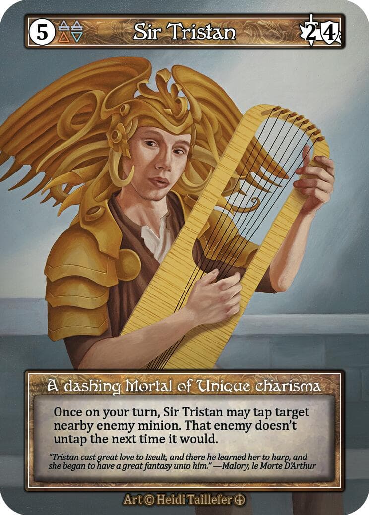 Sir Tristan (Foil) — Arthurian Legends card