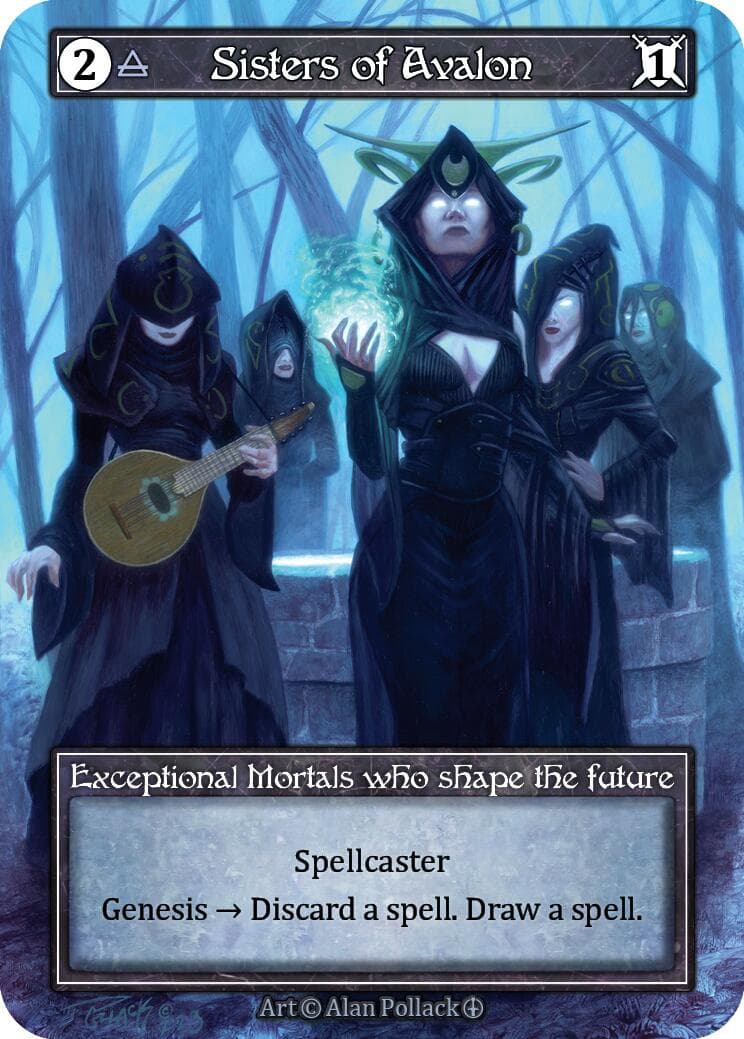 Sisters of Avalon (Foil) — Arthurian Legends card