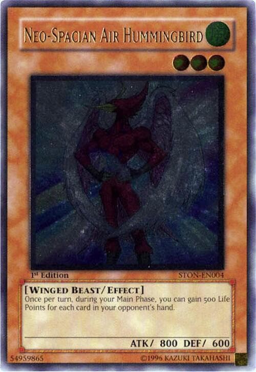 Neo-Spacian Air Hummingbird (UTR) — Strike of Neos card