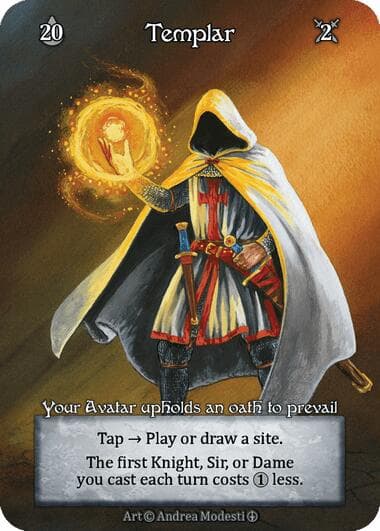 Templar (Foil) — Arthurian Legends card