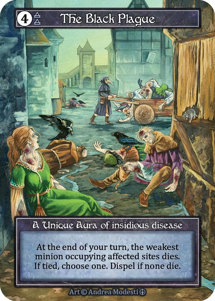 The Black Plague (Foil) — Arthurian Legends card