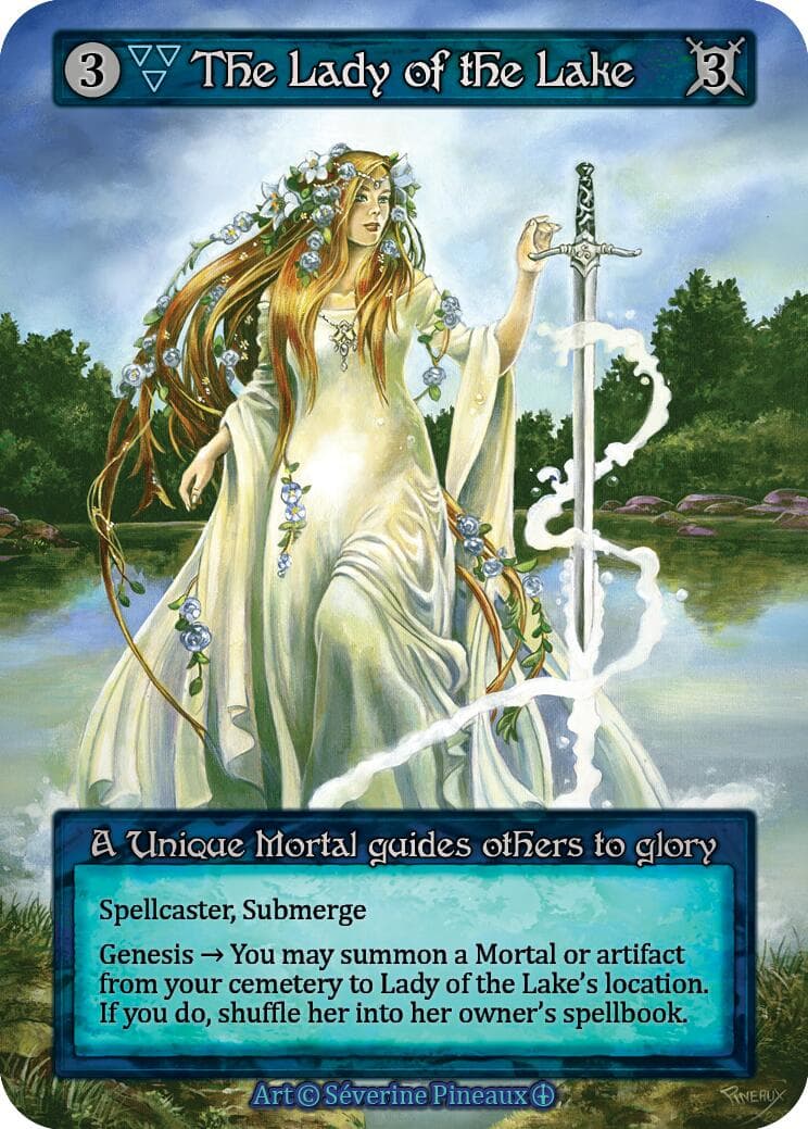 The Lady of the Lake — Arthurian Legends card