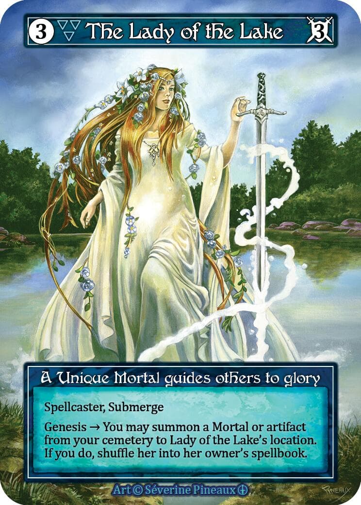 The Lady of the Lake (Foil) — Arthurian Legends card