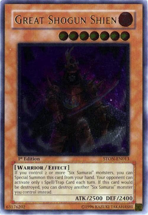 Great Shogun Shien (UTR) — Strike of Neos card