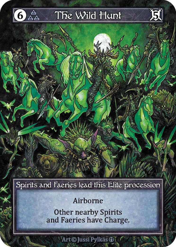 The Wild Hunt (Foil) — Arthurian Legends card
