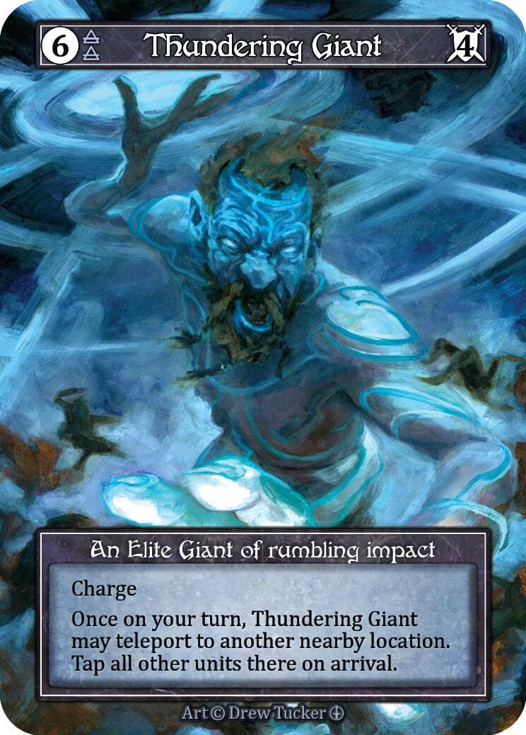 Thundering Giant (Foil) — Arthurian Legends card