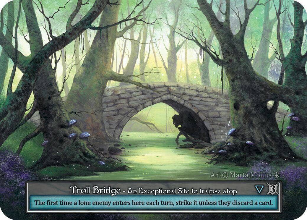 Troll Bridge (Foil) — Arthurian Legends card