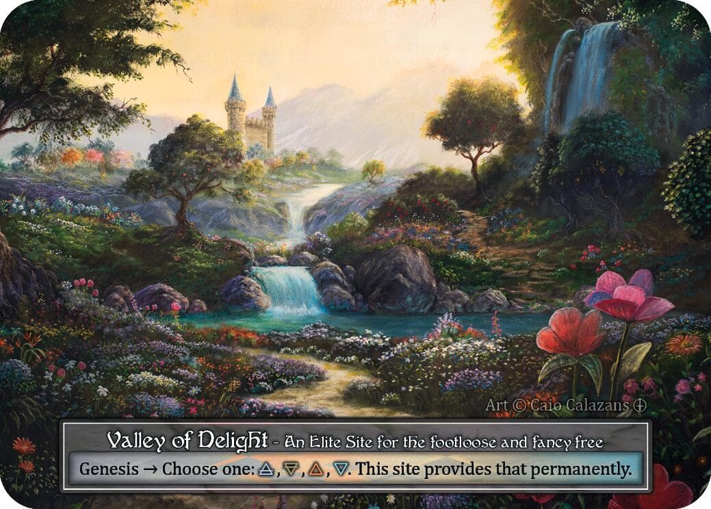 Valley of Delight (Foil) — Arthurian Legends card