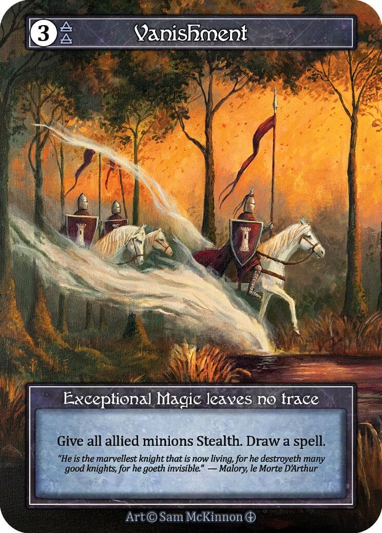 Vanishment (Foil) — Arthurian Legends card