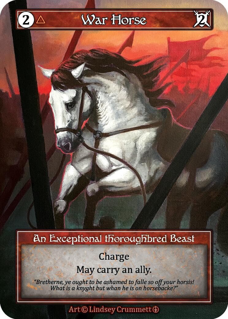 War Horse (Foil) — Arthurian Legends card