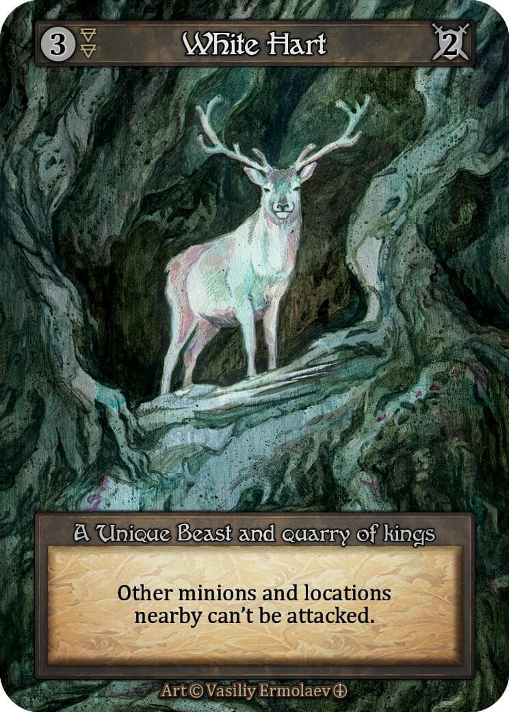 White Hart — Arthurian Legends card