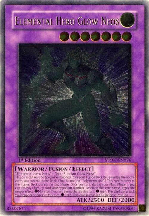 Elemental Hero Glow Neos (UTR) — Strike of Neos card