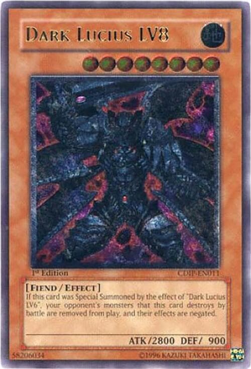 Dark Lucius LV8 (UTR) — Cyberdark Impact card