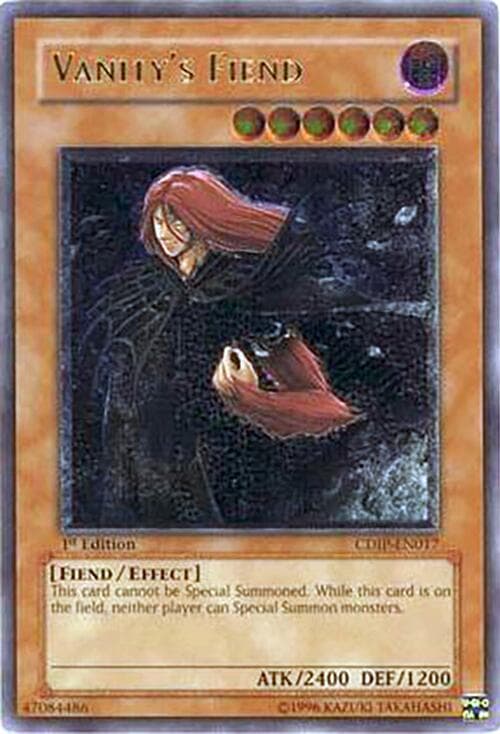 Vanity's Fiend (UTR) — Cyberdark Impact card