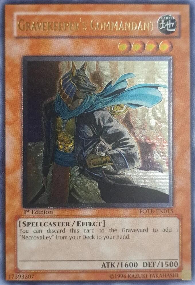 Gravekeeper's Commandant (UTR) — Force of the Breaker card