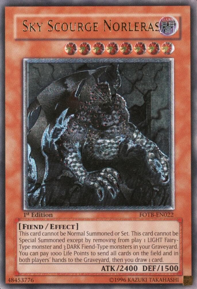 Sky Scourge Norleras (UTR) — Force of the Breaker card