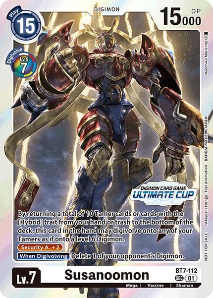 Susanoomon (Ultimate Cup 2024) — Next Adventure card