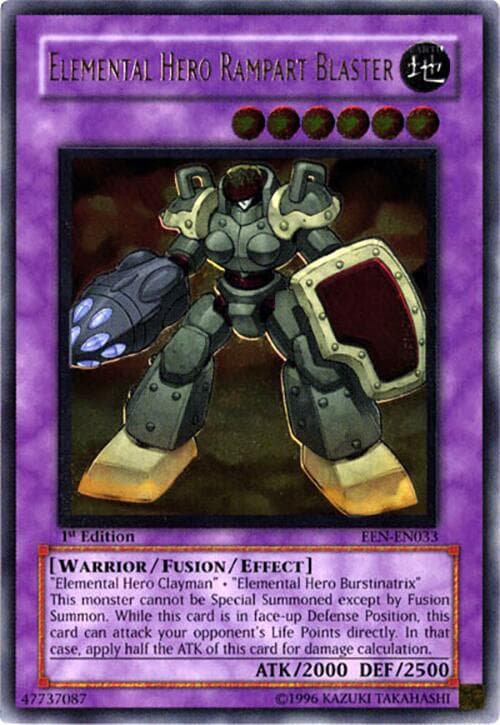 Elemental Hero Rampart Blaster (UTR) — Elemental Energy card