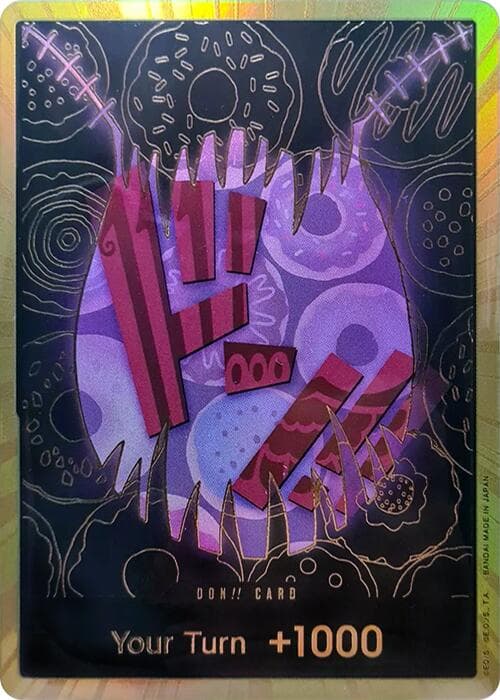 DON!! Card (Katakuri) (Gold) — Premium Booster -The Best- card
