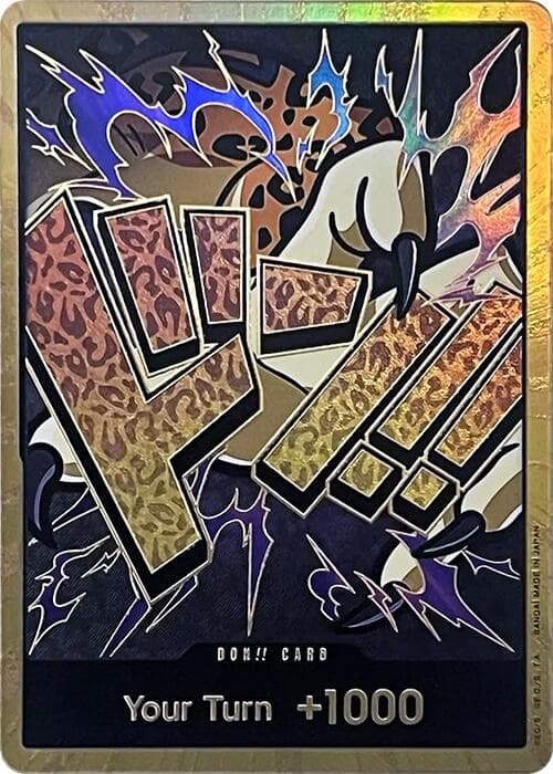 DON!! Card (Rob Lucci) (Gold) — Premium Booster -The Best- card